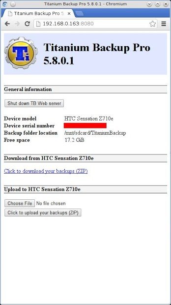 Titanium Backup PRO - root needed (Full)