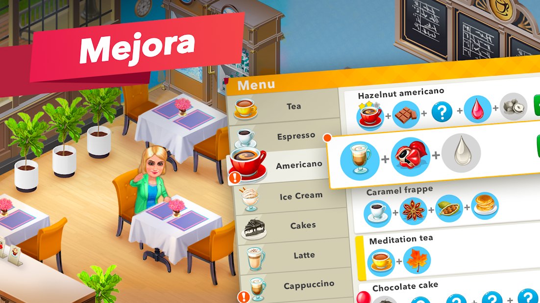 My Cafe, juego de restaurante