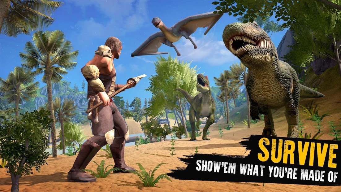 Jurassic Survival Island: Dinosaurs & Craft