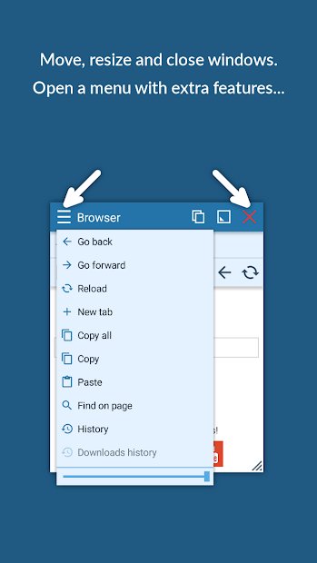 Floating Apps (multitasking)