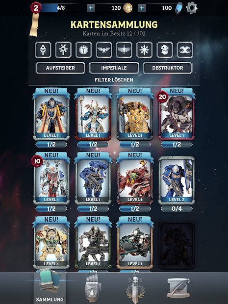 Warhammer Combat Cards - 40K Edition