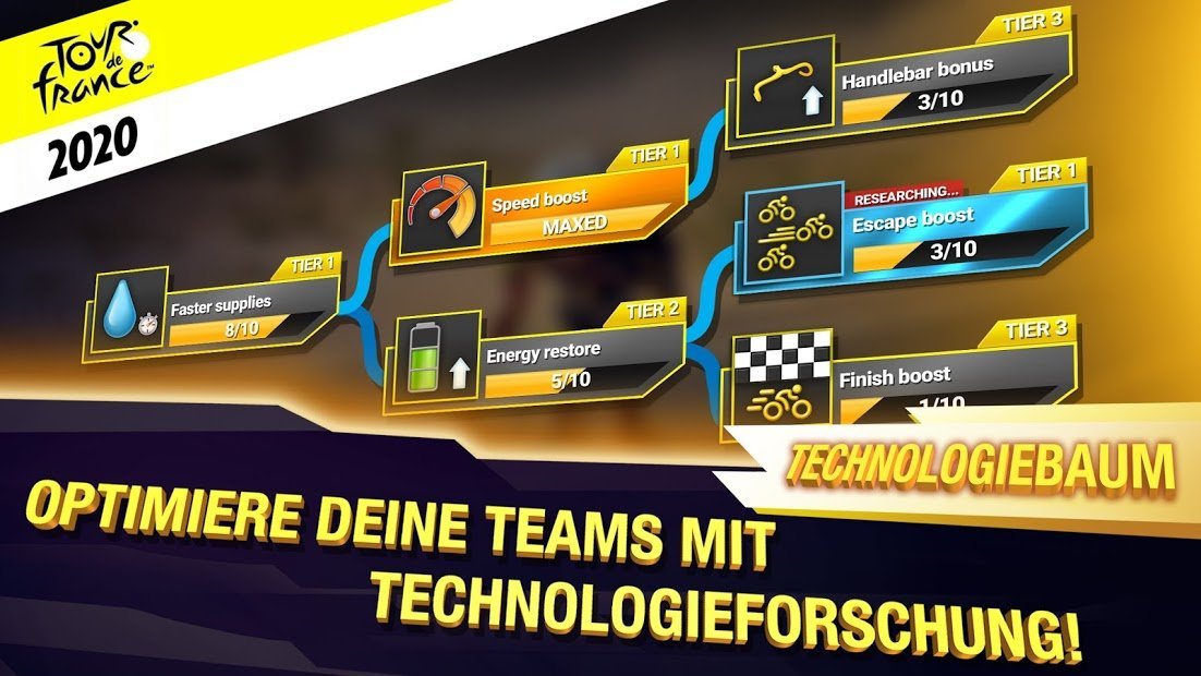 Tour de France 2020 Offizielles Fahrrad Spiele