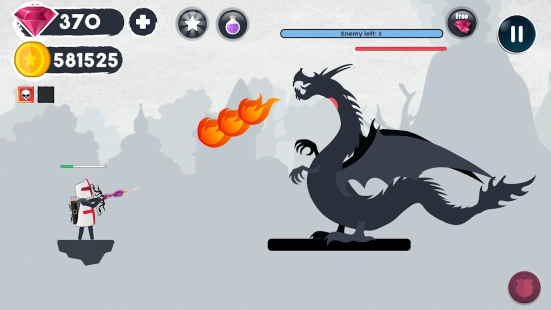 Archer.io: Arco e flecha