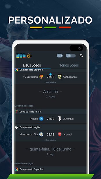 365Scores - Futebol Ao Vivo