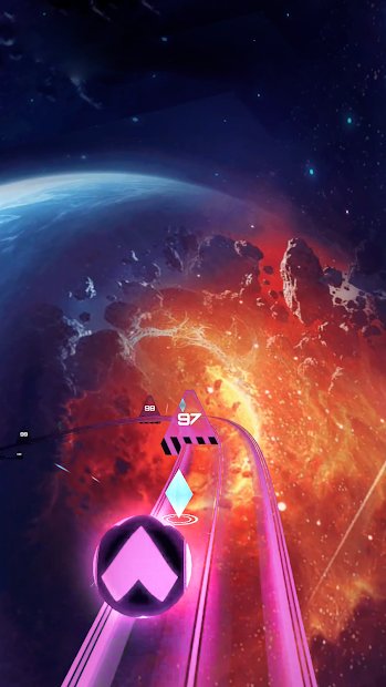 Infinity Run: Rush Balls On Rhythm Roller Coaster