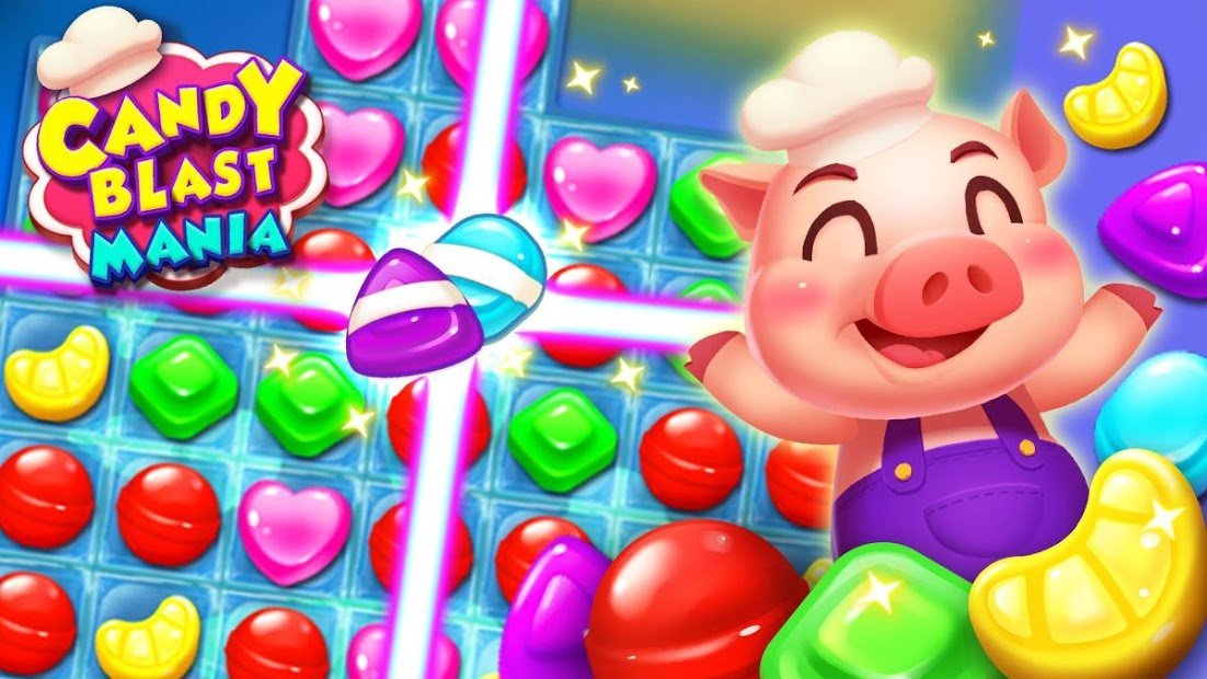 Candy Blast Mania - Match 3 Puzzle Game