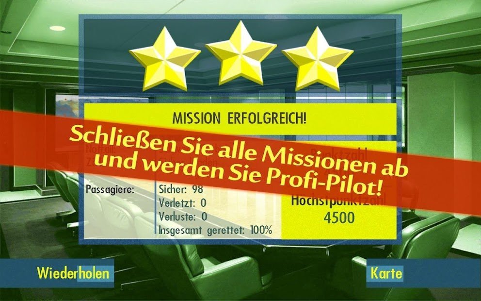 MAYDAY! Notlandung eingeleitet