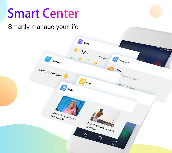 APUS Launcher:Thème, Cache des Applications