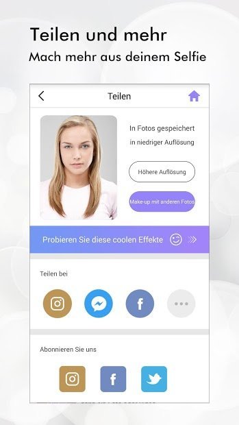 Perfect365: Gesichts-Make-Up