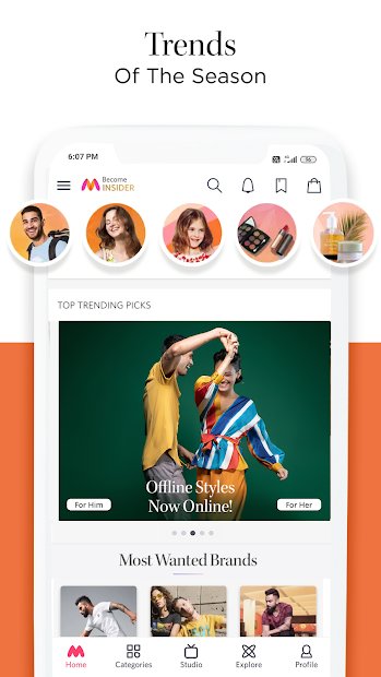 Myntra Online Shopping App - Shop Fashion & more
