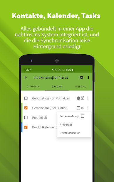 DAVx⁵ – CalDAV/CardDAV-Client