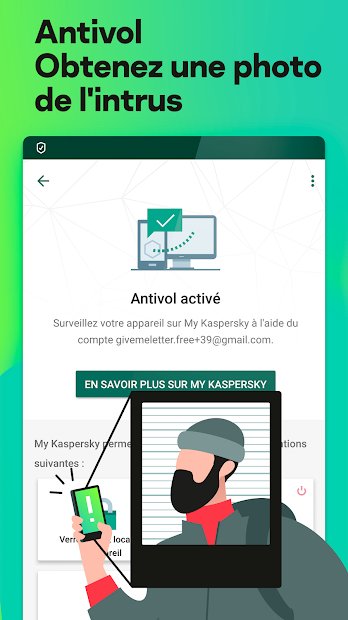 Kaspersky Protection Antivirus & Sécurité Internet