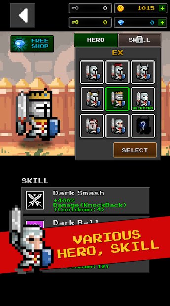 Dungeons und Pixel Heroes