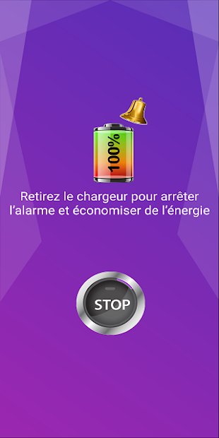 Battery 100% Alarm - Alarme de batterie à 100%