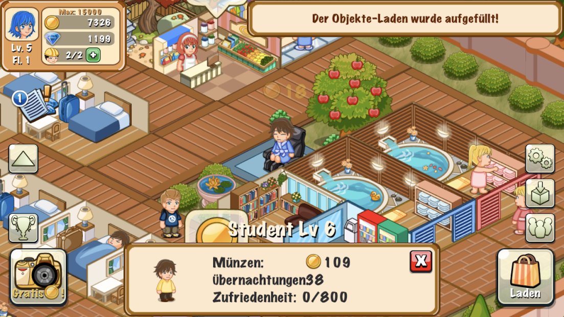 Hotel Story: Ferienort-Simulation