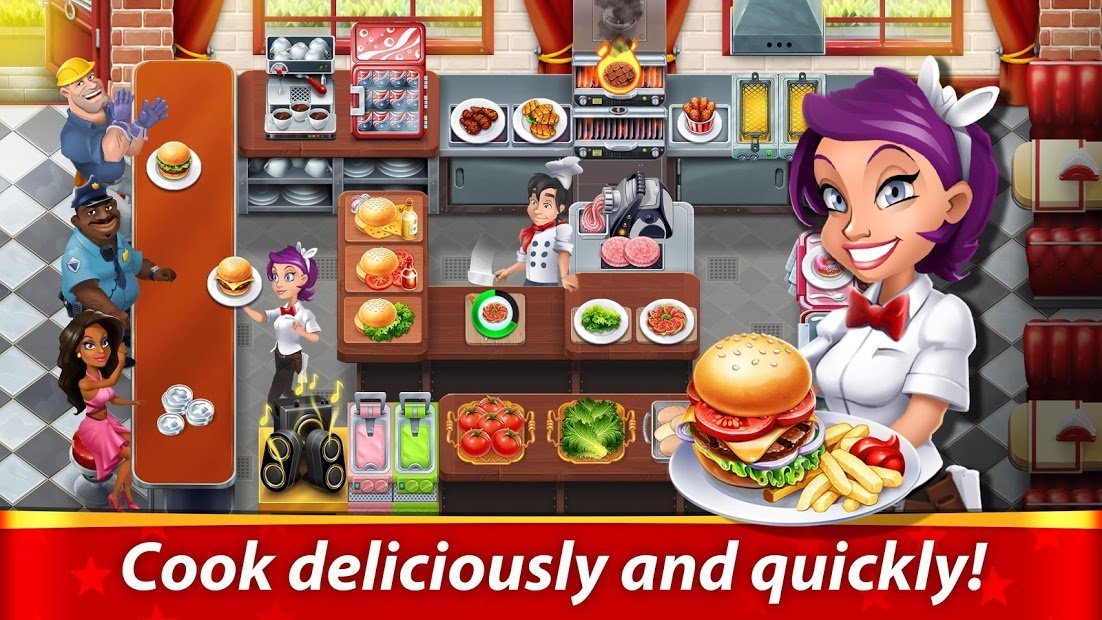 Cooking Stars. Restaurant & Cafe Game
