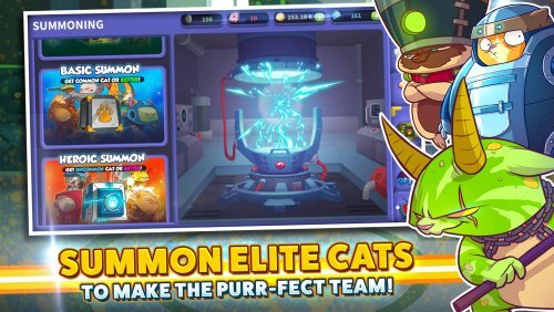 Tap Cats Idle Warfare