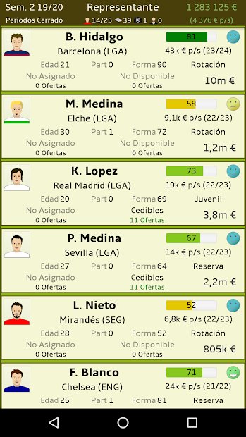 Representante de Fútbol (Football Agent)