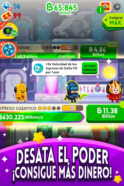 Cash, Inc. Juego de Clic de Dinero