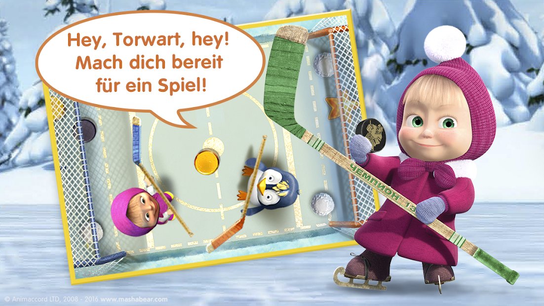 Mascha und der Bär Kinderspiel