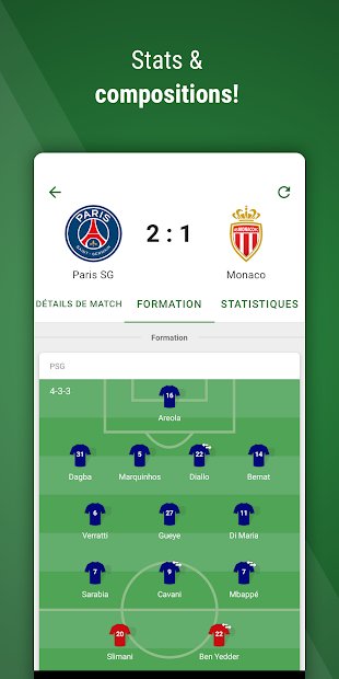 GoalAlert - L'appli de football la plus rapide