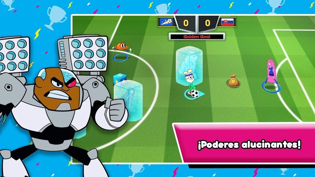 Copa Toon - juego de fútbol