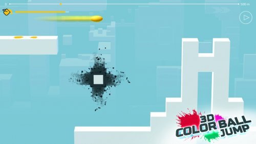 3D Color Ball Jump