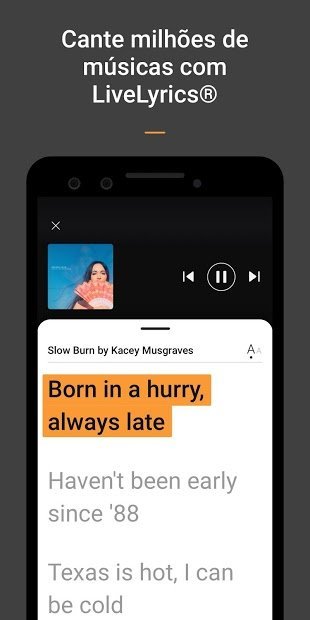 SoundHound∞ Descobridor e reprodutor de músicas