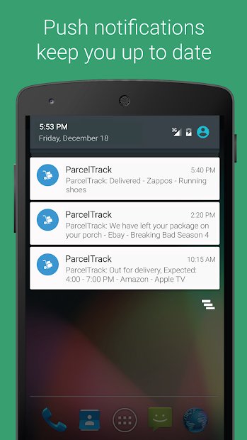 ParcelTrack - seguimiento de envío por Correos &co