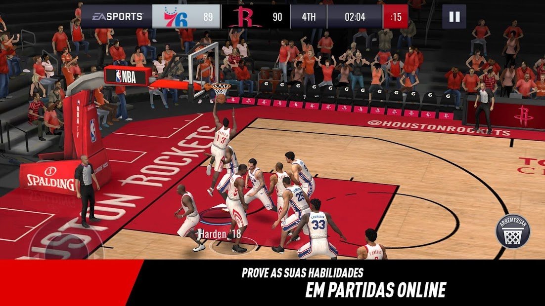 NBA LIVE Mobile Basquete