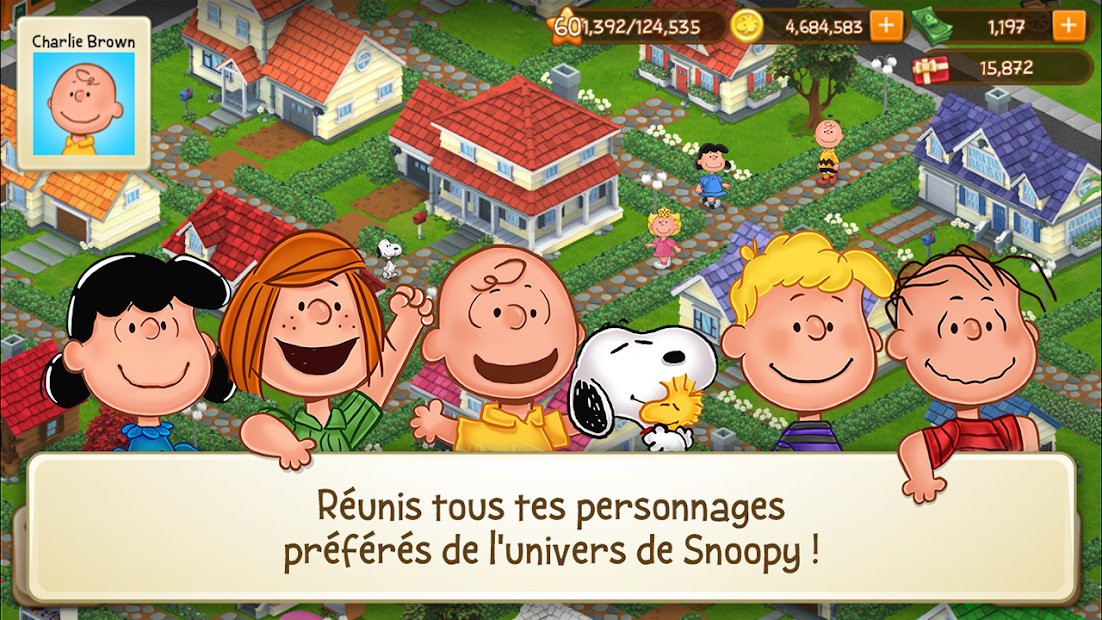 Peanuts: Snoopy Ville | Simulateur de Construction