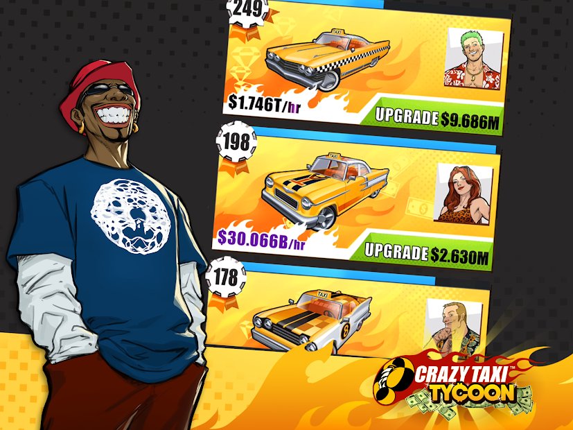 Crazy Taxi Idle Tycoon
