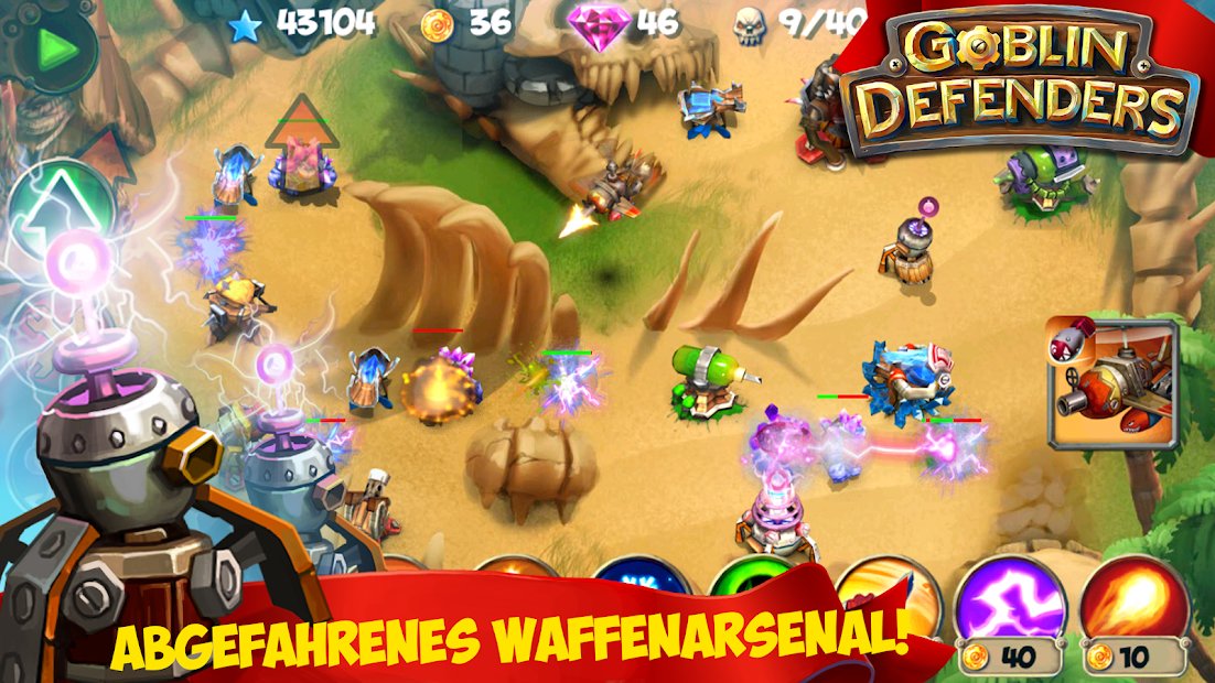 TD: Goblin Defenders - Towers Rush