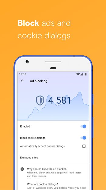 Navegador Opera com VPN gratuita
