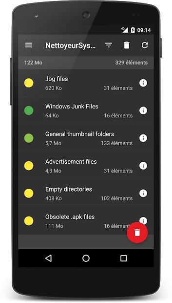 SD Maid — Outil de nettoyage du système
