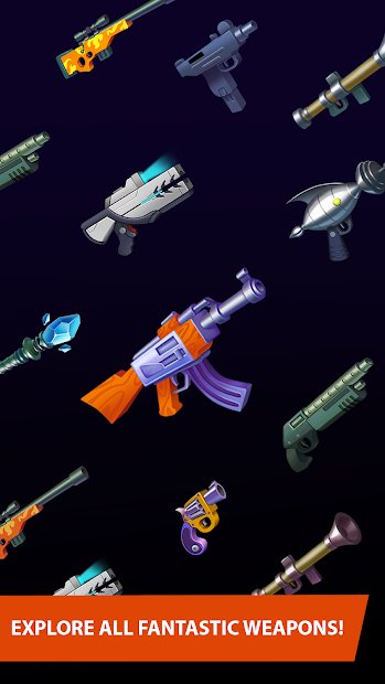 Fly the Gun - Flip Weapons Flippy Simulator Game