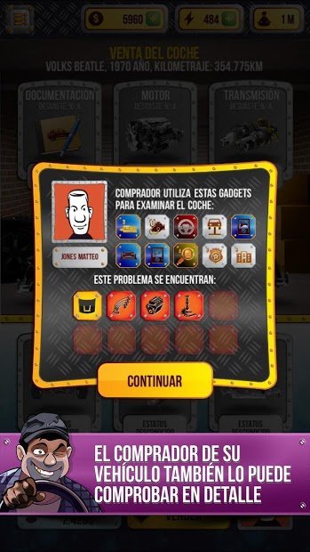 Dealer de coches Simulador