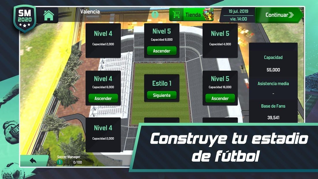 Soccer Manager 2020: Juego de gestión futbolística