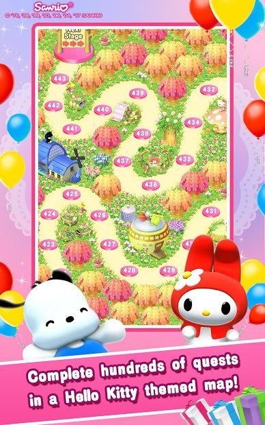 Hello Kitty Jewel Town Match 3