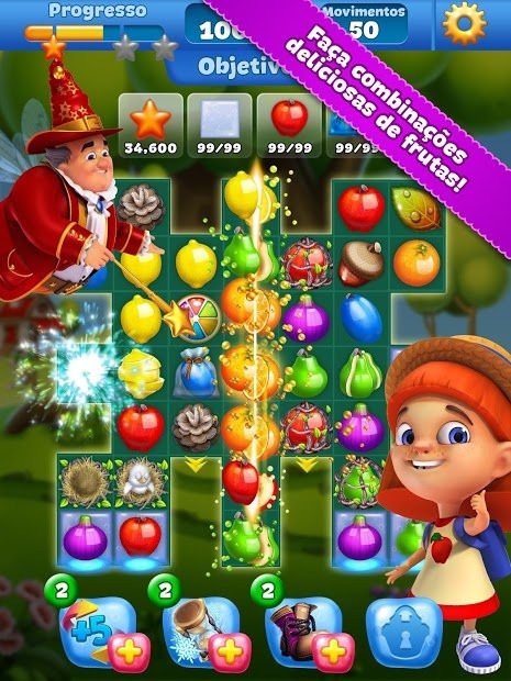Fruit Land – A aventura match3