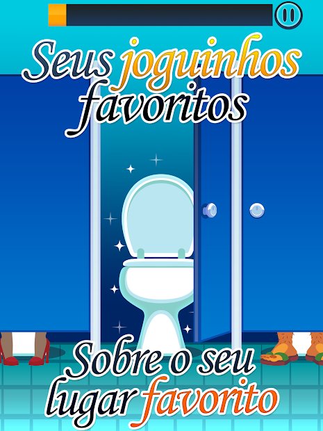 Toilet Time - Minigames Contra o Tédio no Banheiro