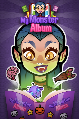 My Monster Album - Stickerbook