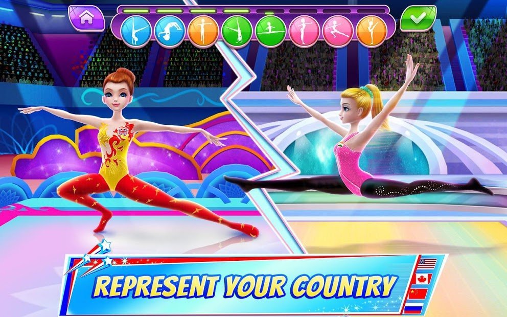 Gymnastics Superstar - Spin your way to gold!