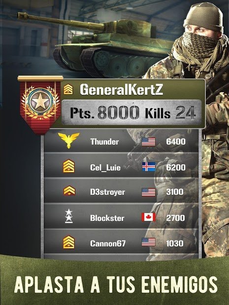 War Machines Juegos de Tanques Multijugador Gratis