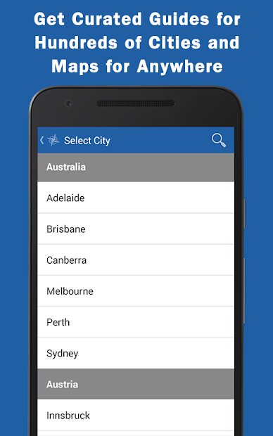 City Guides & Offline Maps