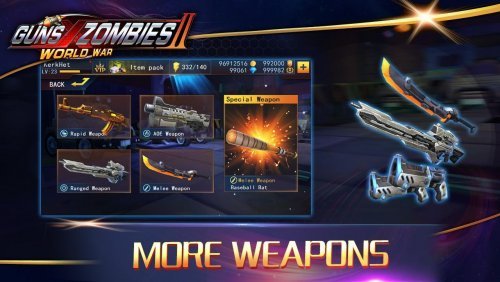 Guns X Zombies 2 worldwar