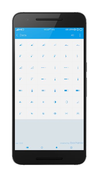 Flat Style Bar Indicators