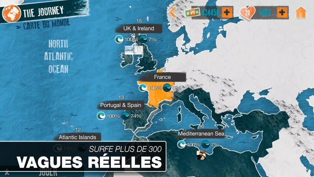 The Journey - Jeu de Surf