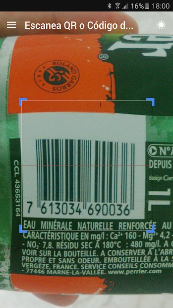 Escáner de QR/Código de Barras