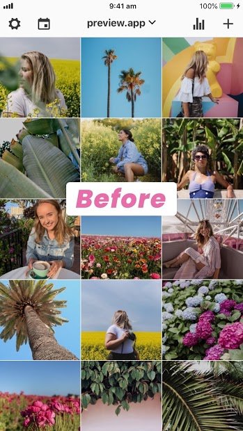 Preview pour Instagram